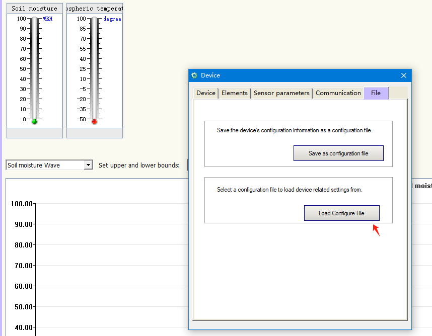go to the File tab and select Import Configuration File.png